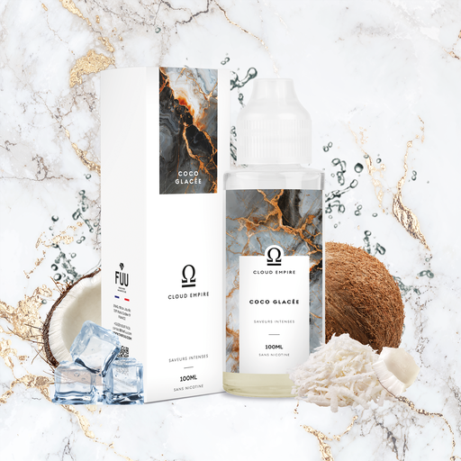 [CLDECOCG100ML] Cloud Empire 100ml | Coco Glacée