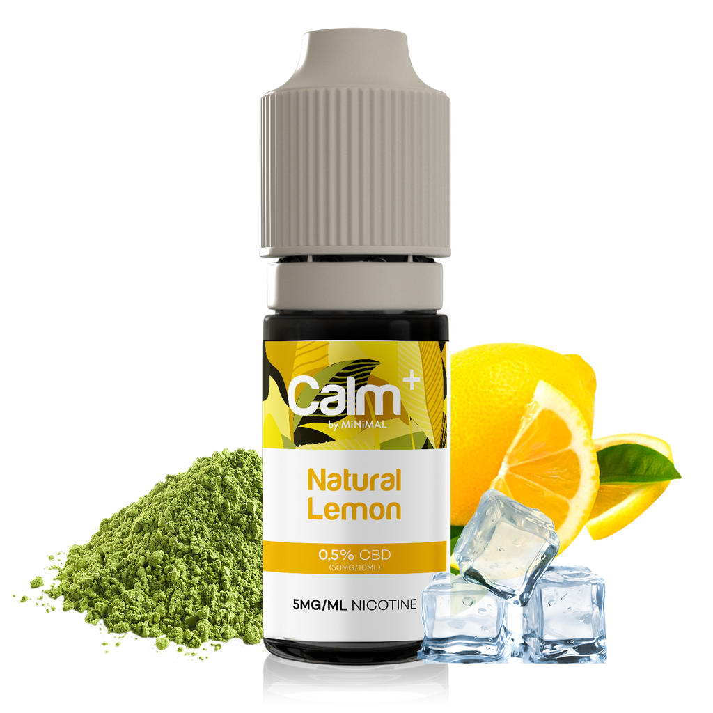 [C+NATLEM05] Calm+ | Natural Lemon (5 mg/mL)