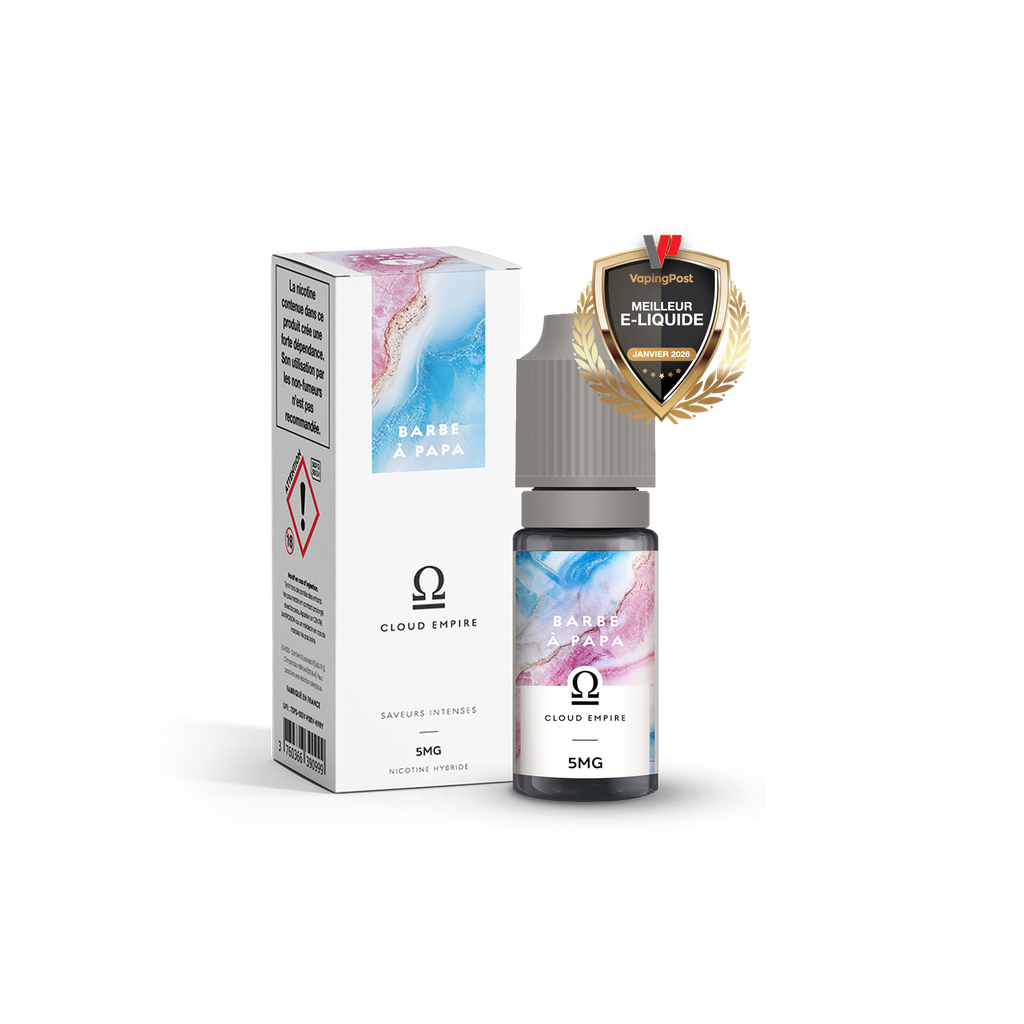 [CE10-BARBP-05] Cloud Empire 10ml | Barbe à Papa (5 mg/mL)