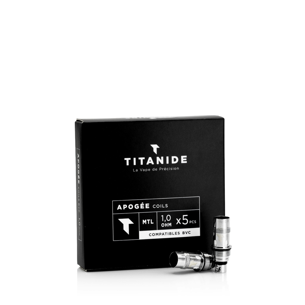 Rsistances Apoge Titanide - Boite de 5 | Titanide