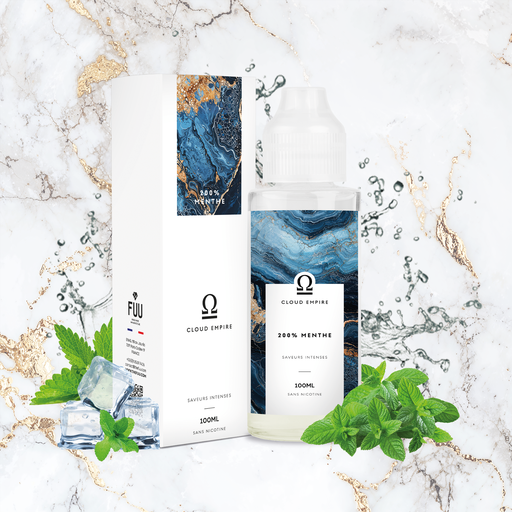 [CLDE200M100ML] Cloud Empire 100ml | 200% Menthe