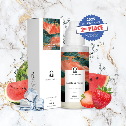 [CLDEPASF100ML] Cloud Empire 100ml | Pastèque Fraise