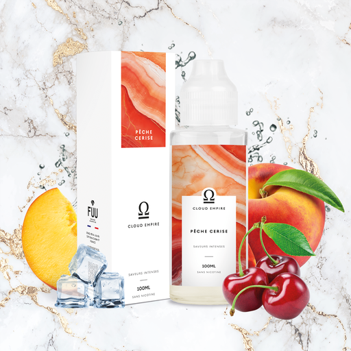 [CLDEPECHC100ML] Cloud Empire 100ml | Pêche Cerise