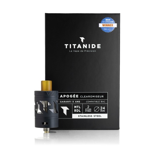 Clearomiseur Apogée 1.5 Cerakote Titanide