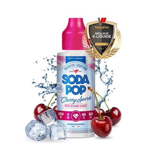 [SP100CS] Soda Pop 100ml | Cherry Spark