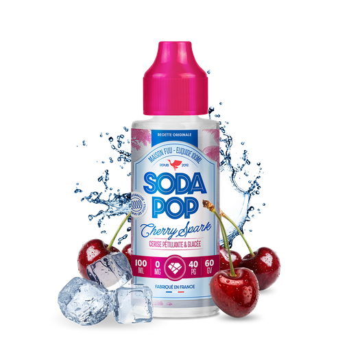 [SP100CS] Soda Pop 100ml | Cherry Spark