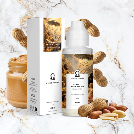 [CLOU-PEAN-00-100] Cloud Empire 100ml | Peanut Apocalypse