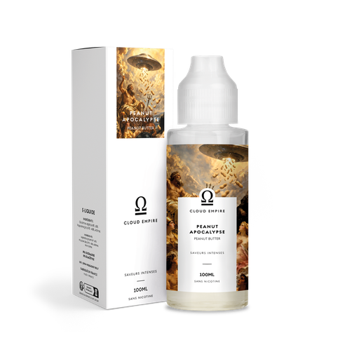 [CLOU-PEAN-00-100] Cloud Empire 100ml | Peanut Apocalypse